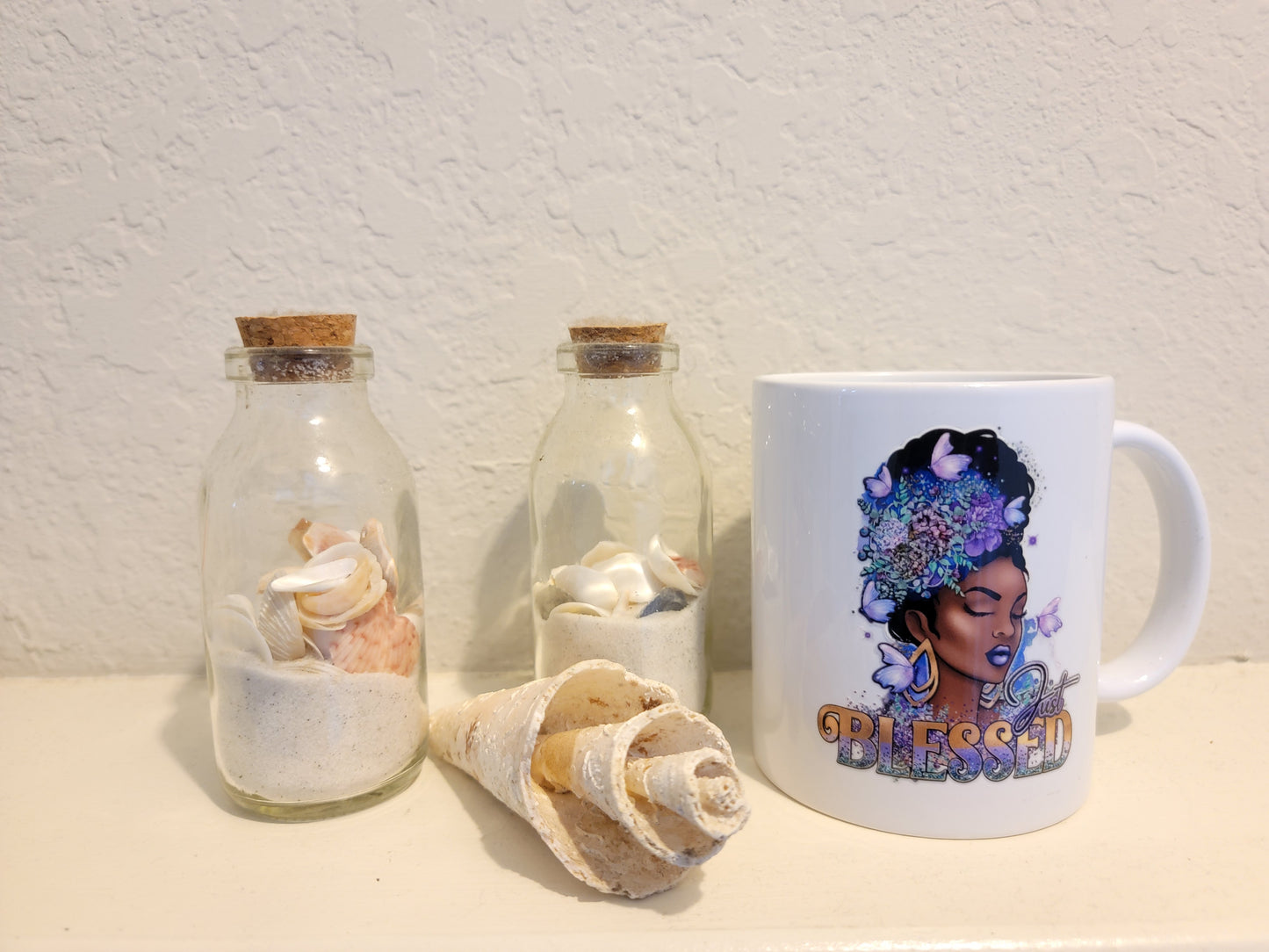 ☕ "Blessed" Ceramic Mug – Sip with Gratitude & Faith ☕