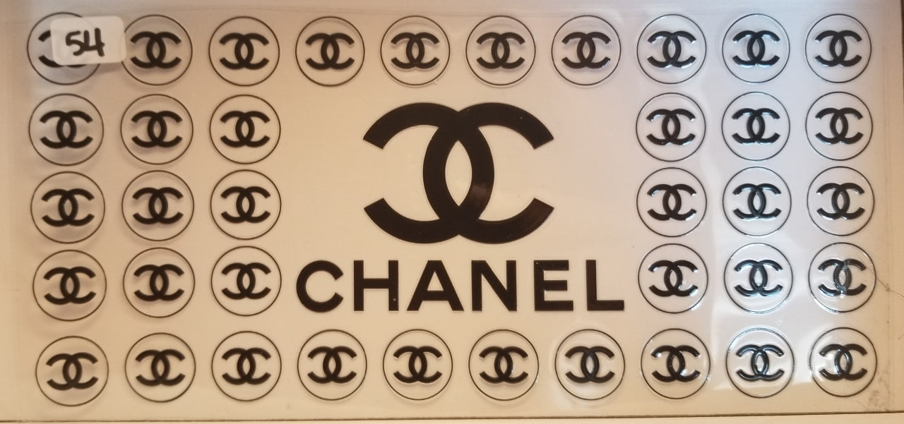 VDTFDW- Chanel 20 | UVDTF | 16oz