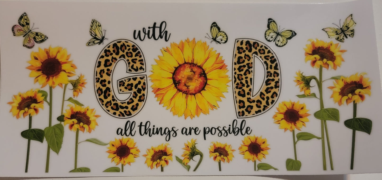 VDTFDW- Faith Based | All Things are Possible 2 | 16oz Cupwrap