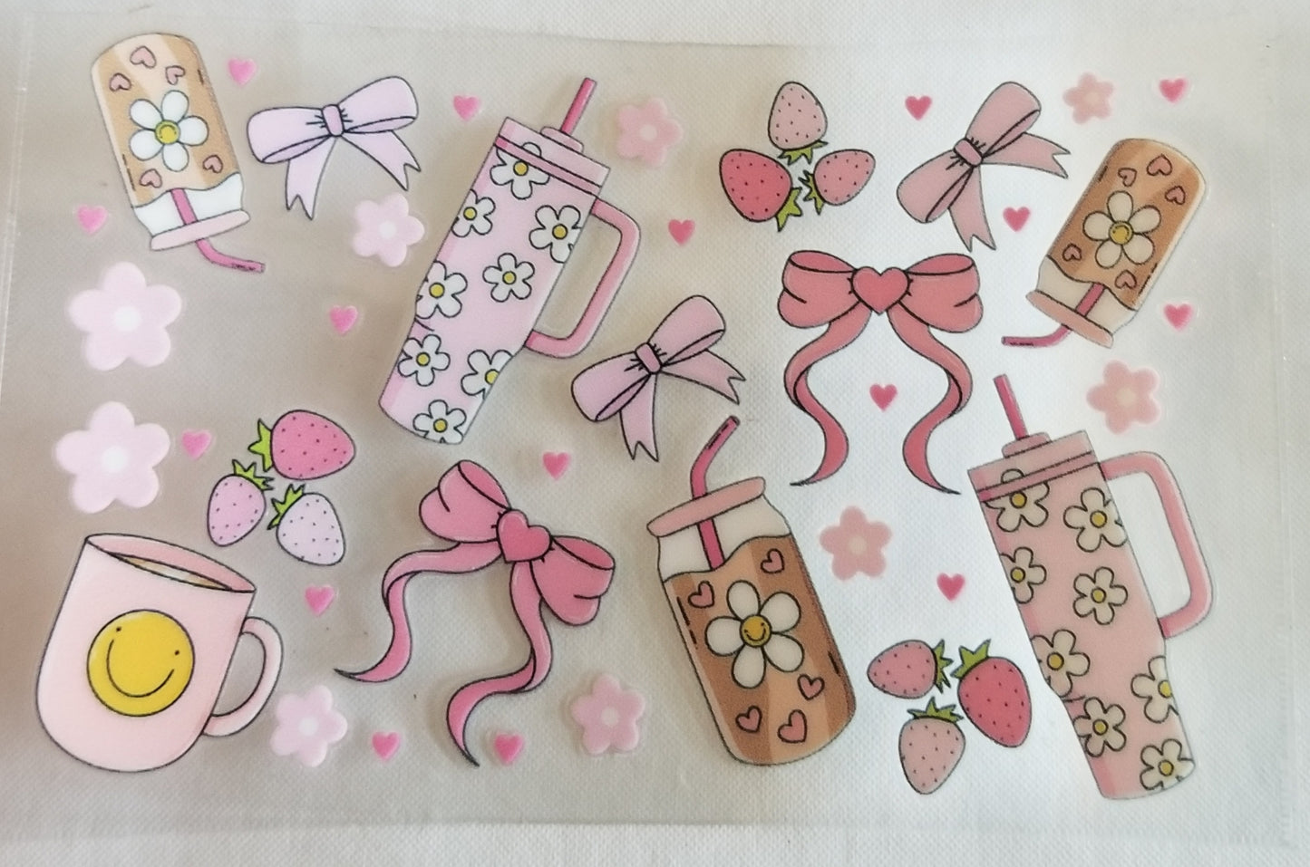 VDTFDW- Credit Card Wraps | Coffee Cups & Bows