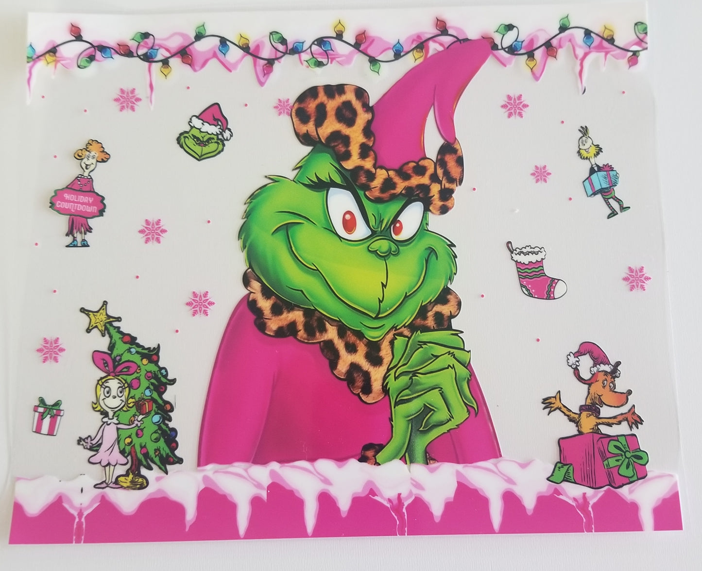 VDTFDW- 20 Oz UVDTF Wraps | Grinch 2