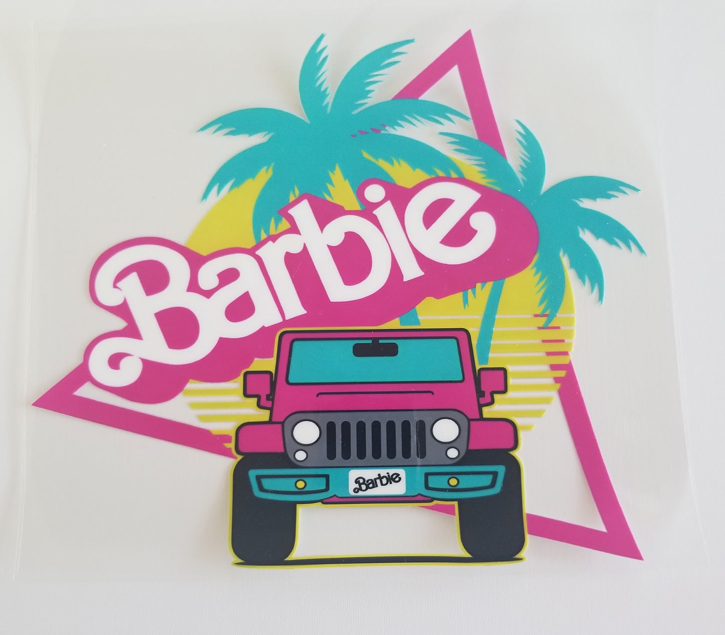 VDTFDW- 20 Oz UVDTF Wraps | Barbie Jeep