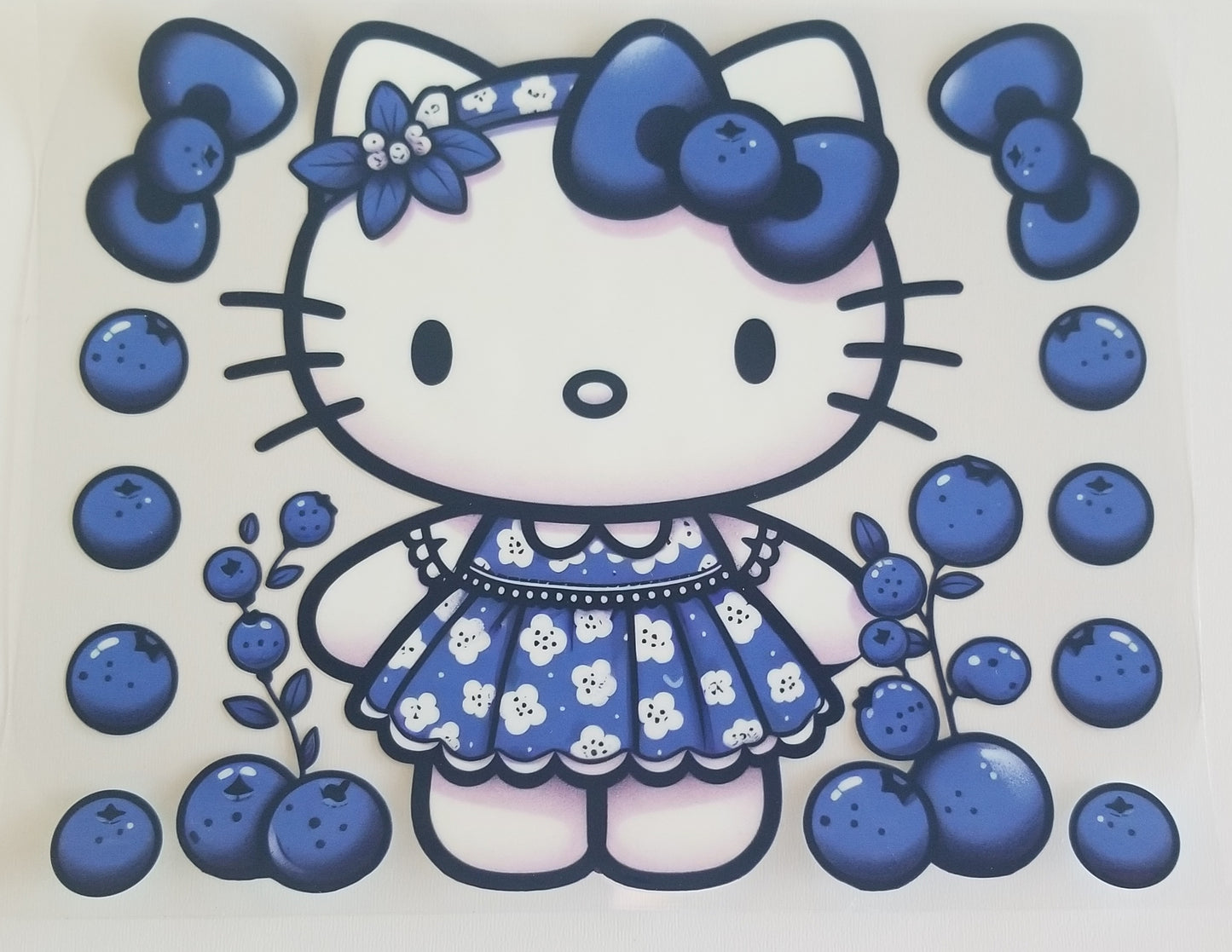 VDTFDW- 20 Oz UVDTF Wraps | Hello Kitty (Blueberry)