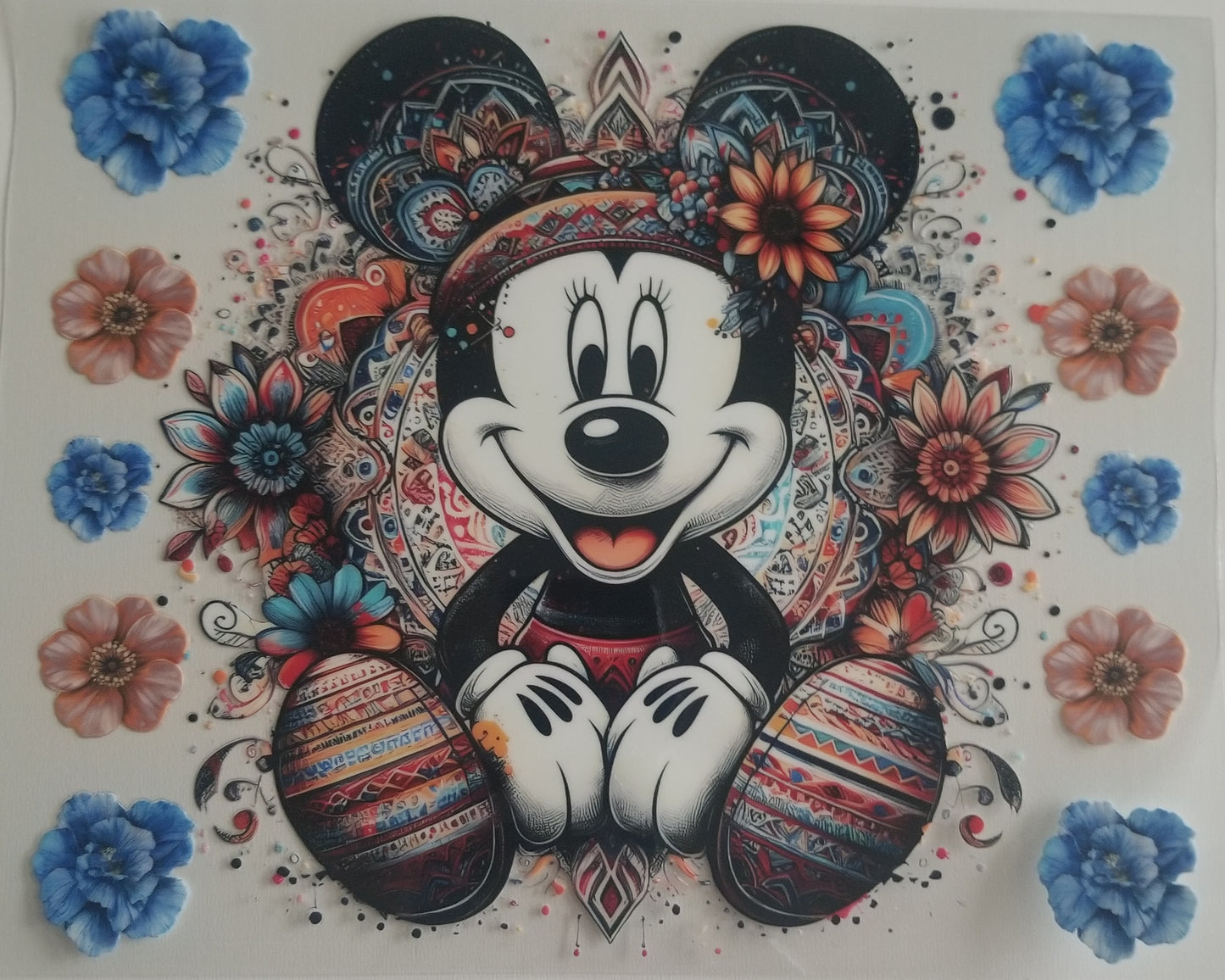 VDTFDW- 20 Oz UVDTF Wraps | Native American Minnie