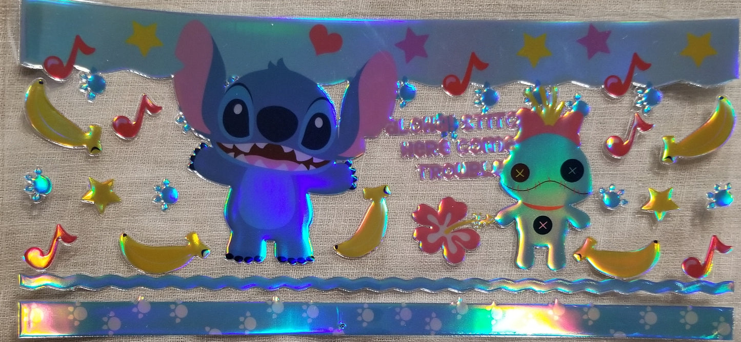VDTFDW- Holographic Stitch 2 | 16oz Cupwrap