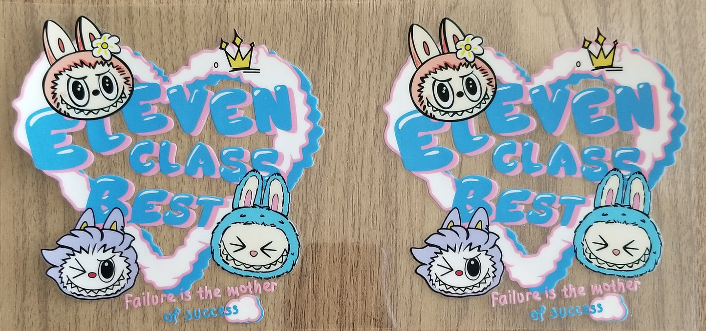 VDTFDW- Children’s Cartoon Labubu 24 | UVDTF Cupwrap