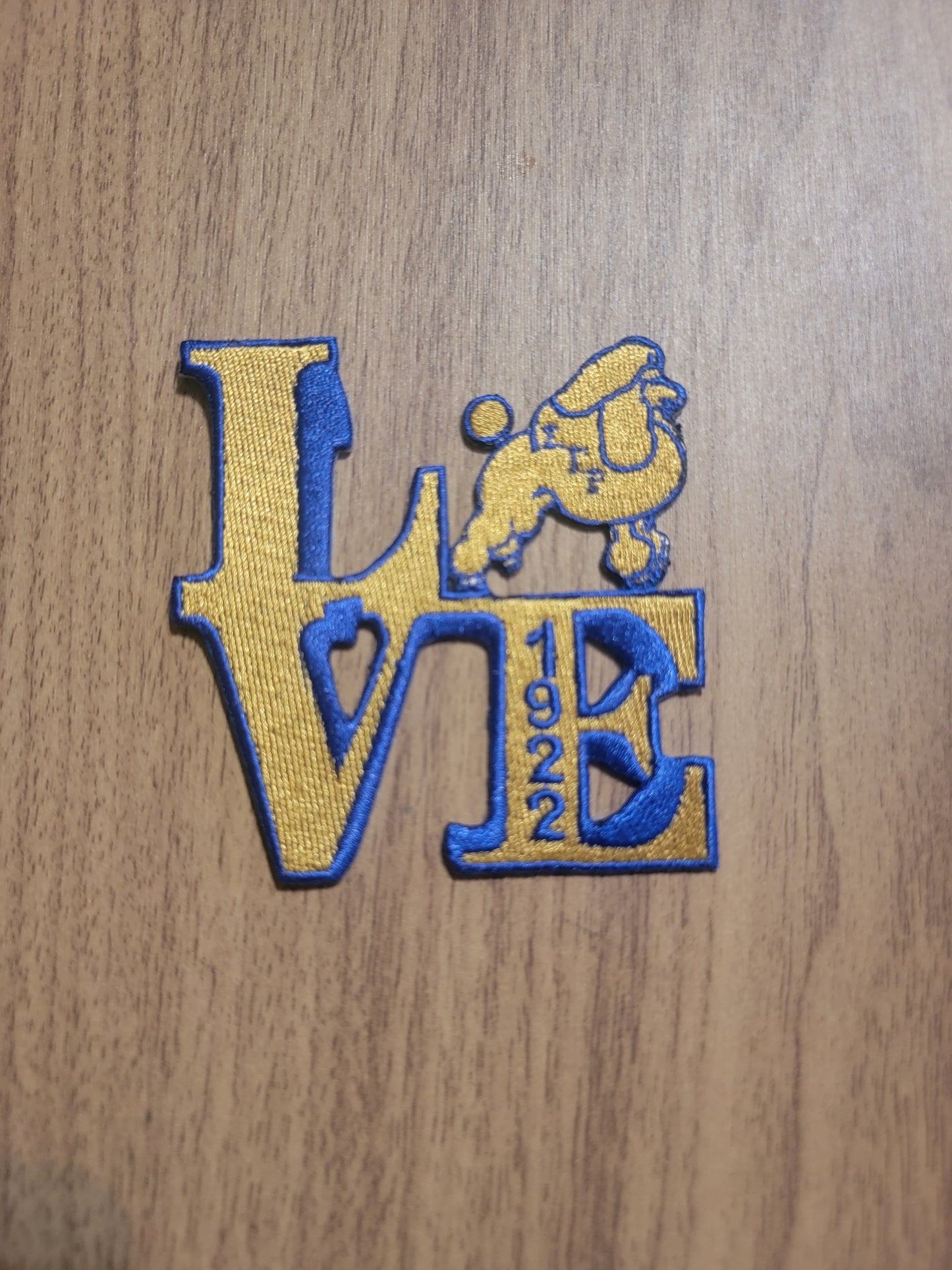 VDTFDW- Sigma Gamma Rho- Iron on Patch 7