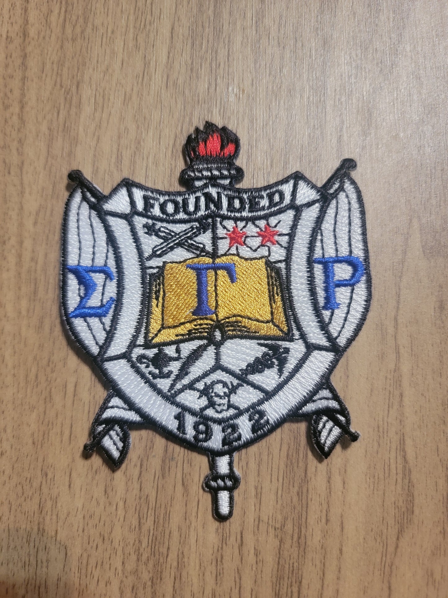VDTFDW- Sigma Gamma Rho- Iron on Patch 1