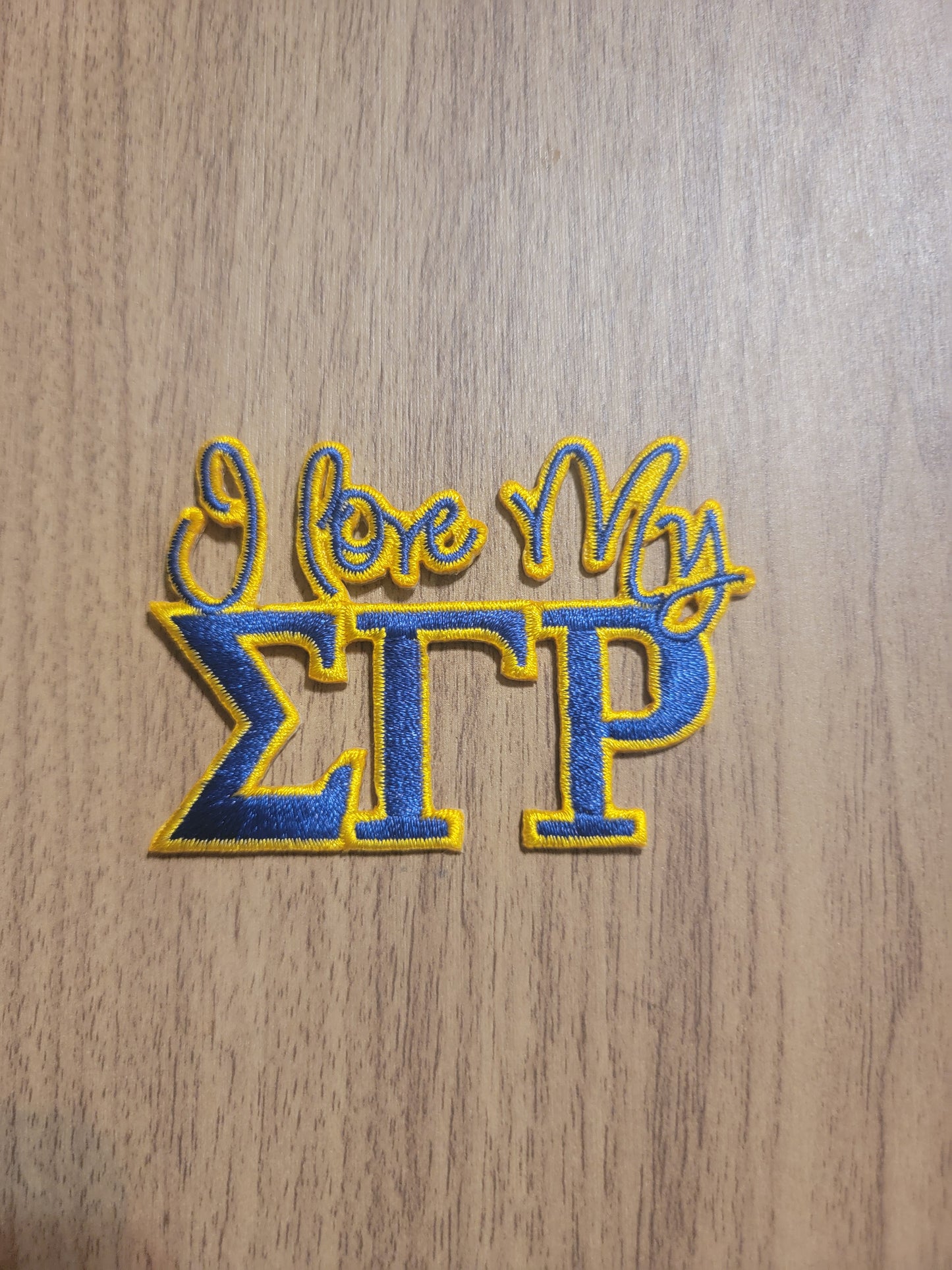 VDTFDW- Sigma Gamma Rho- Iron on Patch 2