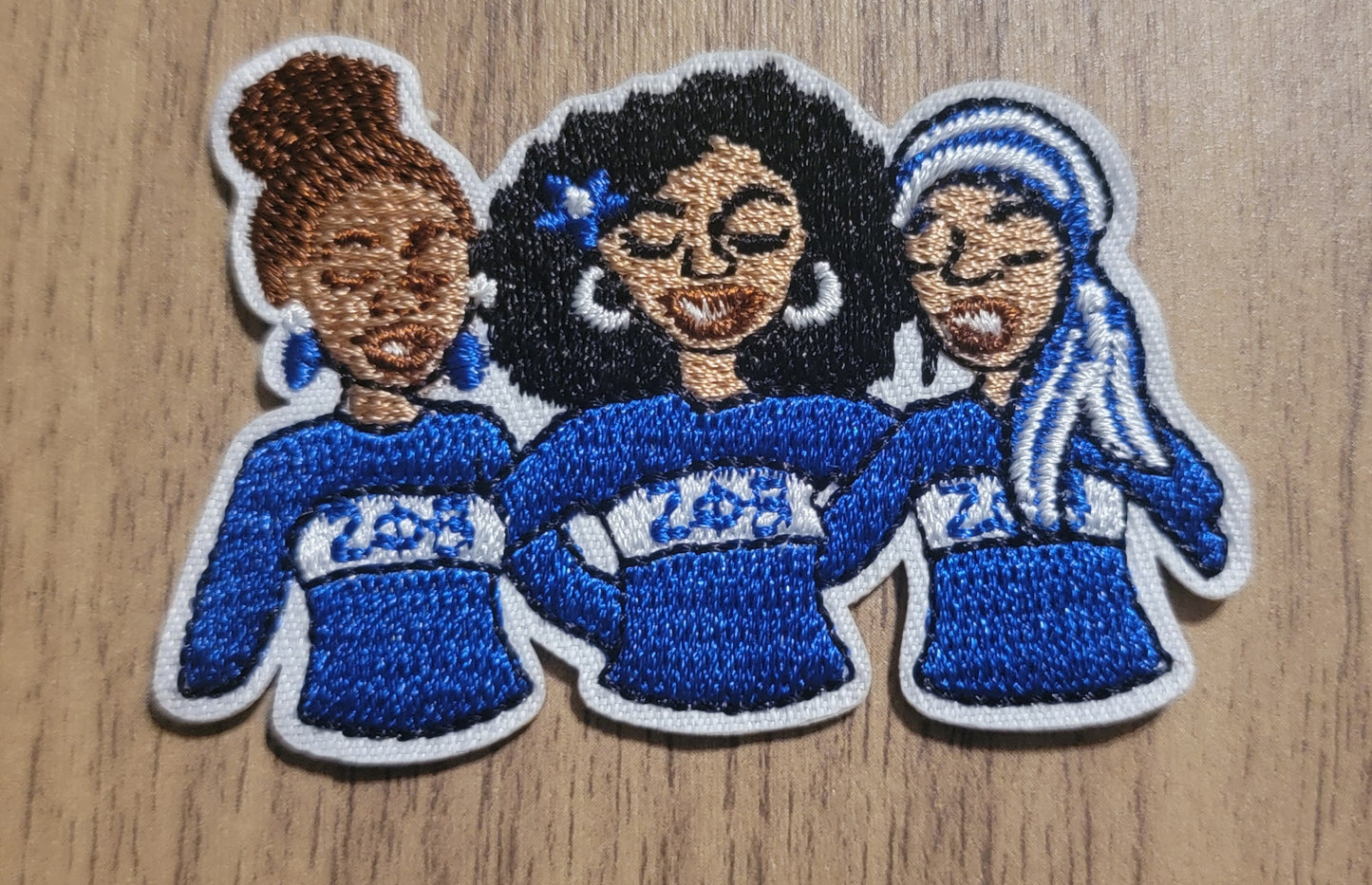VDTFDW- Zeta Phi Beta- Iron on Patch 3