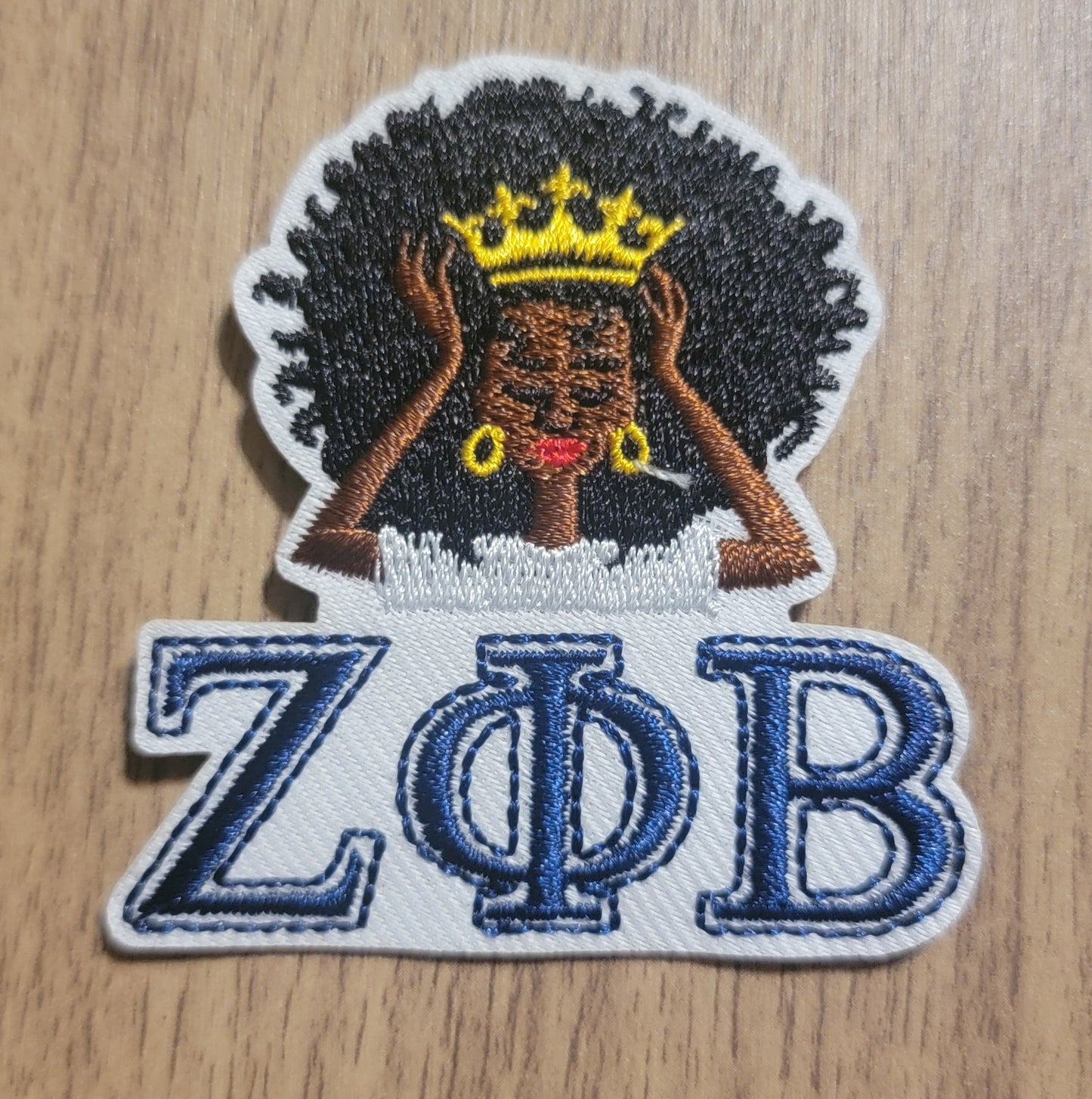 VDTFDW- Zeta Phi Beta- Iron on Patch 7