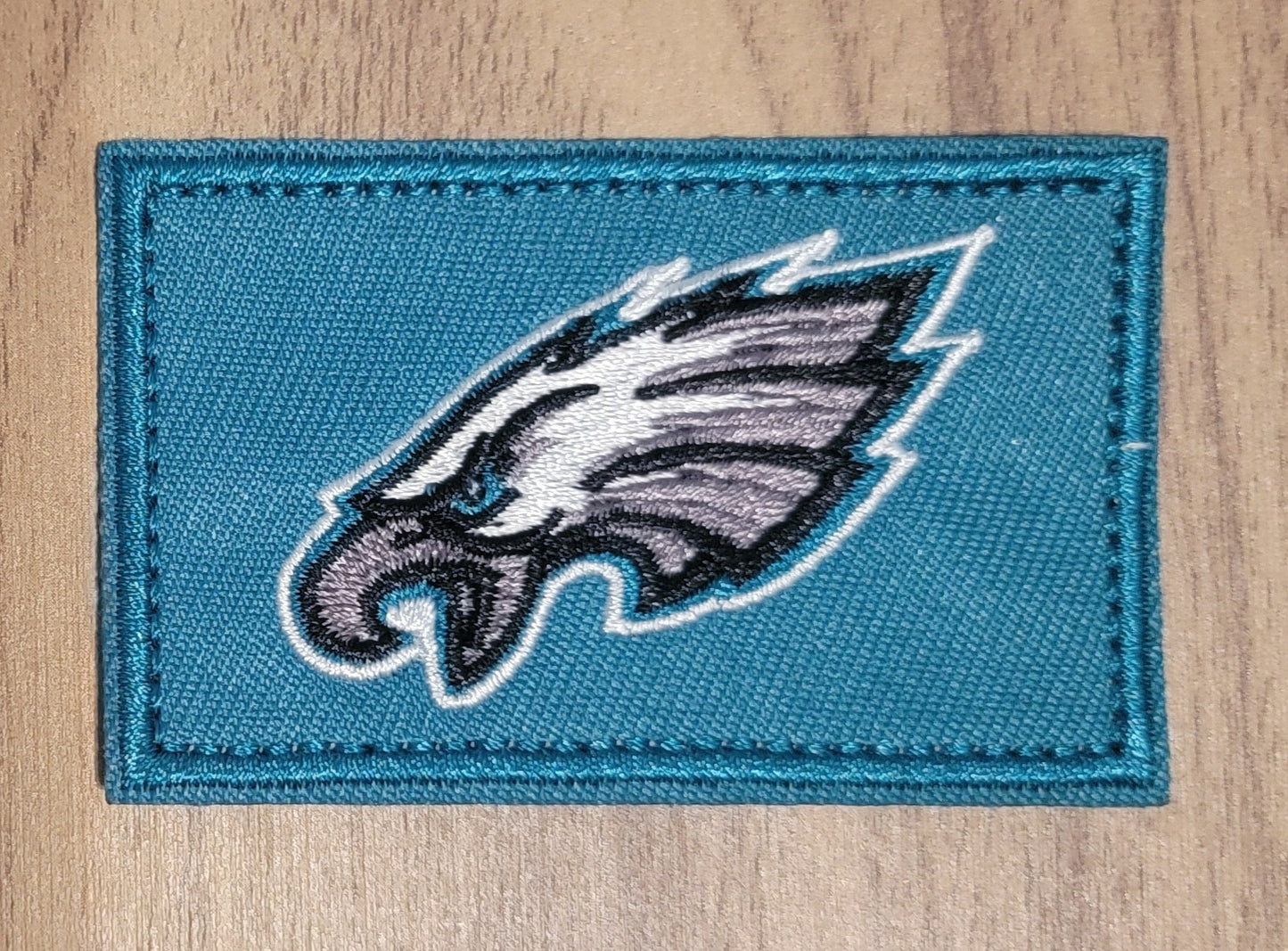 VDTFDW- Iron On Hat Patch- NFL- Eagles 7