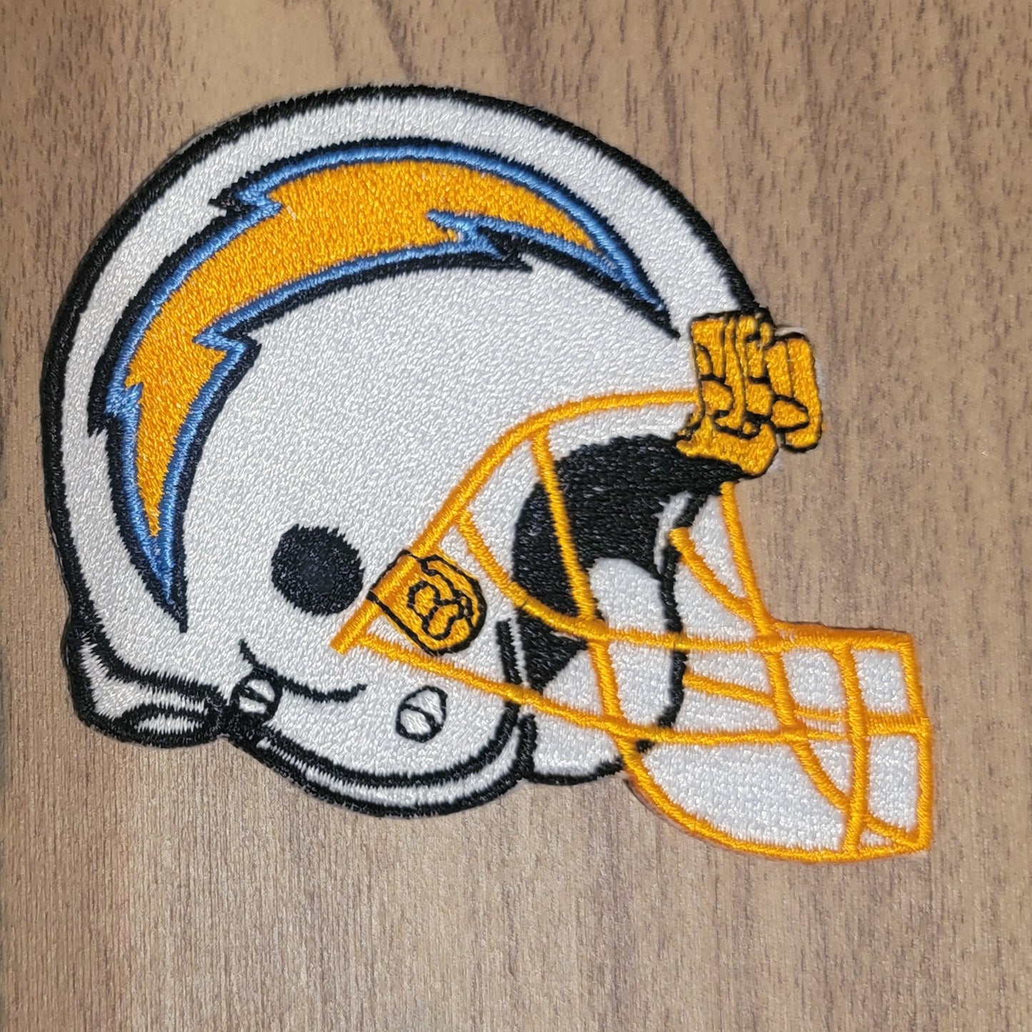 VDTFDW- Iron On Hat Patch- NFL- Chargers 4