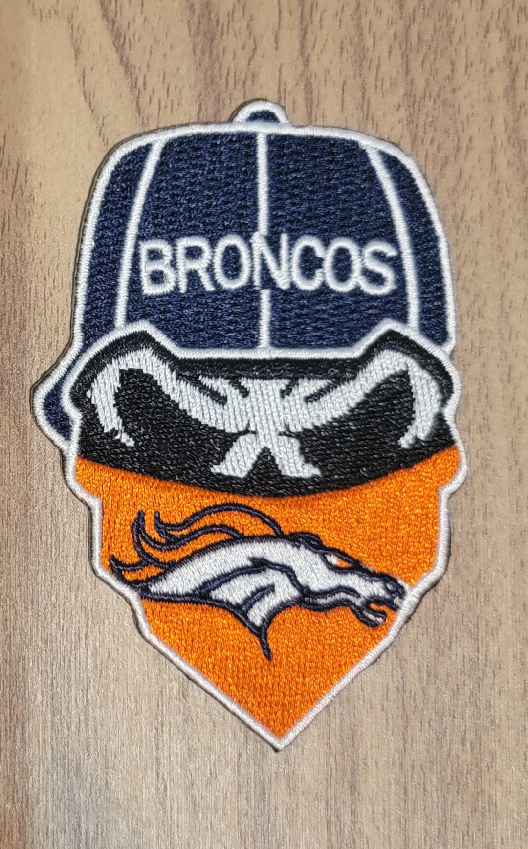 VDTFDW- Iron On Hat Patch- NFL- Broncos 4