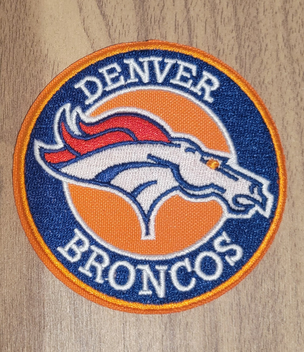 VDTFDW- Iron On Hat Patch- NFL- Broncos 6