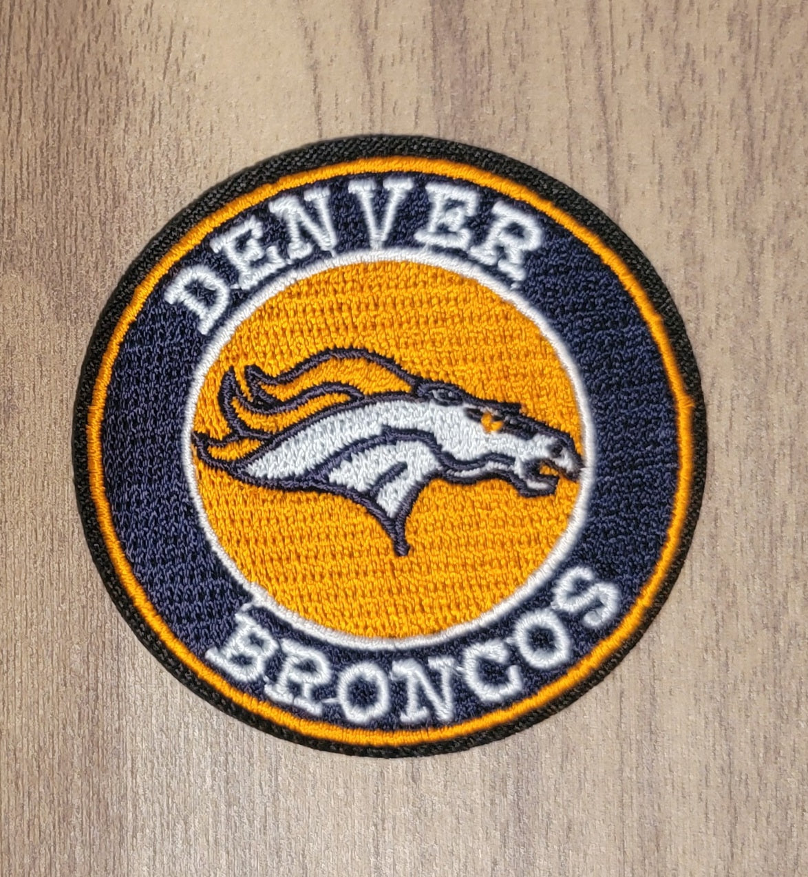 VDTFDW- Iron On Hat Patch- NFL- Broncos 7
