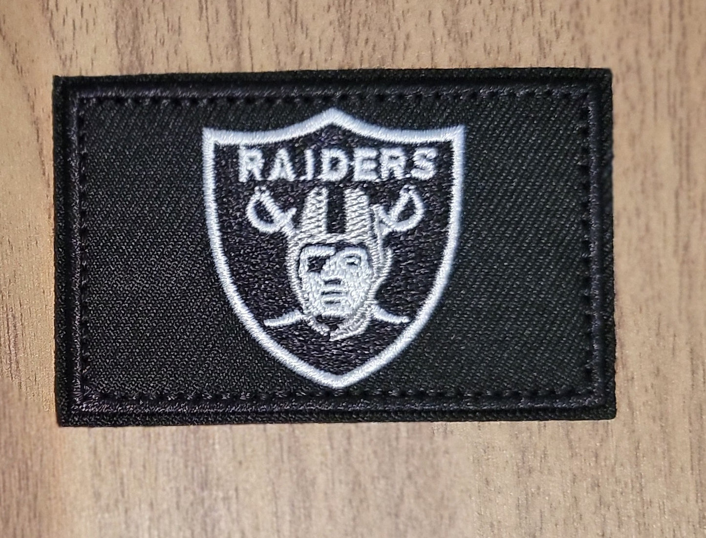 VDTFDW- Iron On Hat Patch- NFL- Raiders 3