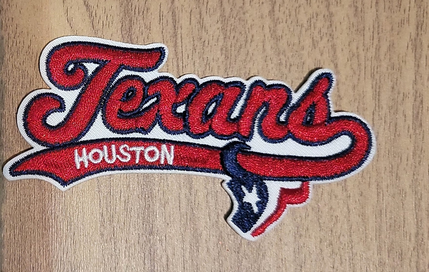 VDTFDW- Iron On Hat Patch- NFL- Houston Texans 7