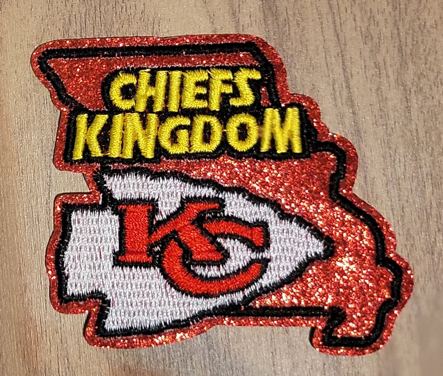 VDTFDW- Iron On Hat Patch- NFL- KC Chiefs