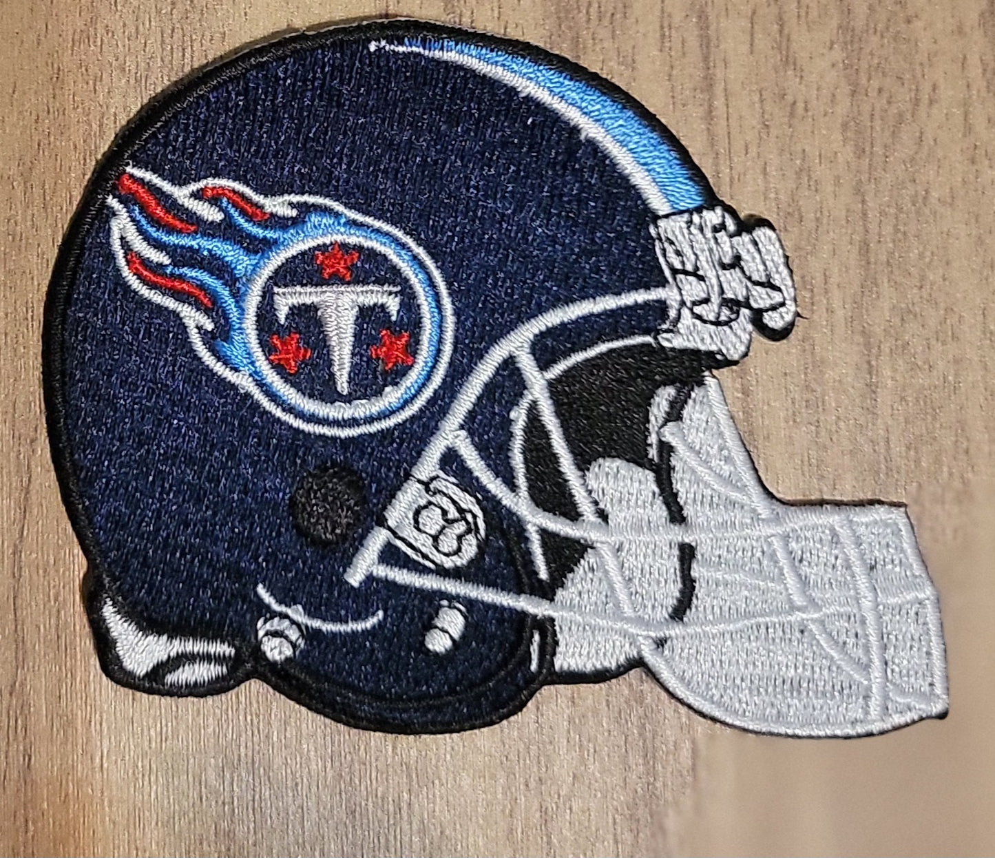 VDTFDW- Iron On Hat Patch- NFL- Tennessee Titans 1