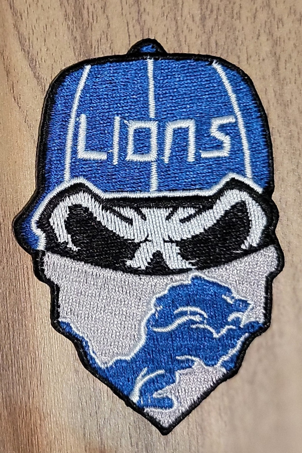 VDTFDW- Iron On Hat Patch- NFL- Lions 4