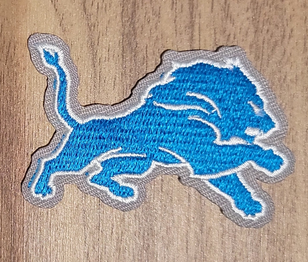 VDTFDW- Iron On Hat Patch- NFL- Lions 6