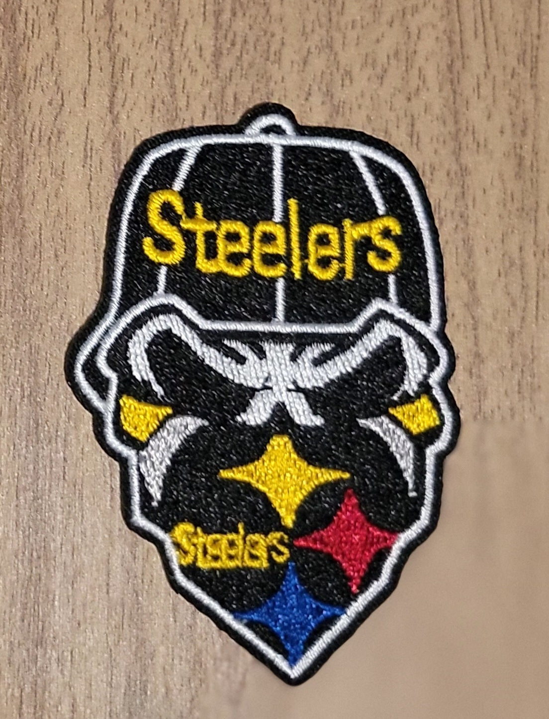 VDTFDW- Iron On Hat Patch- NFL- Steelers 3