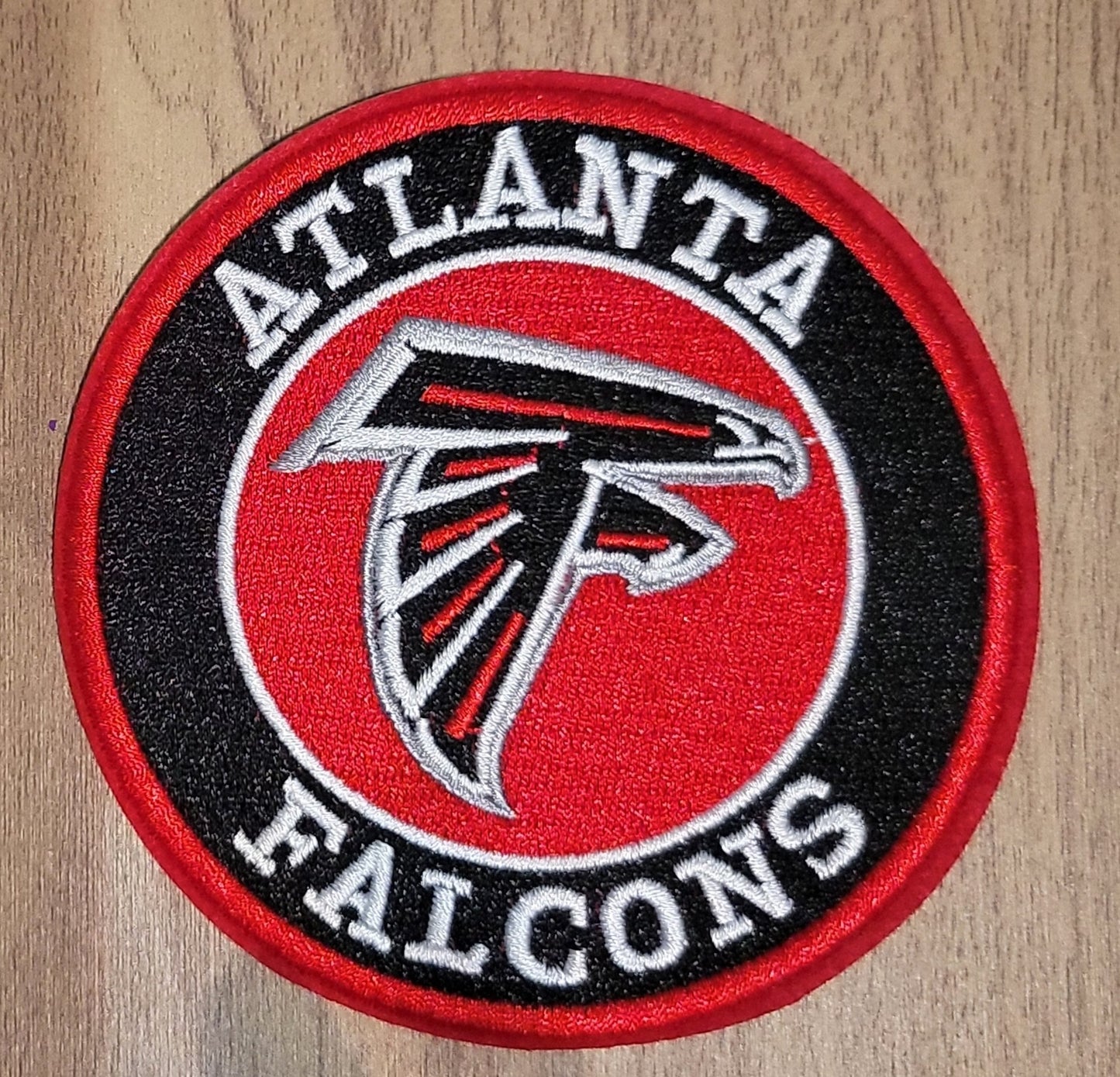 VDTFDW- Iron On Hat Patch- NFL- Atlanta Falcons 3