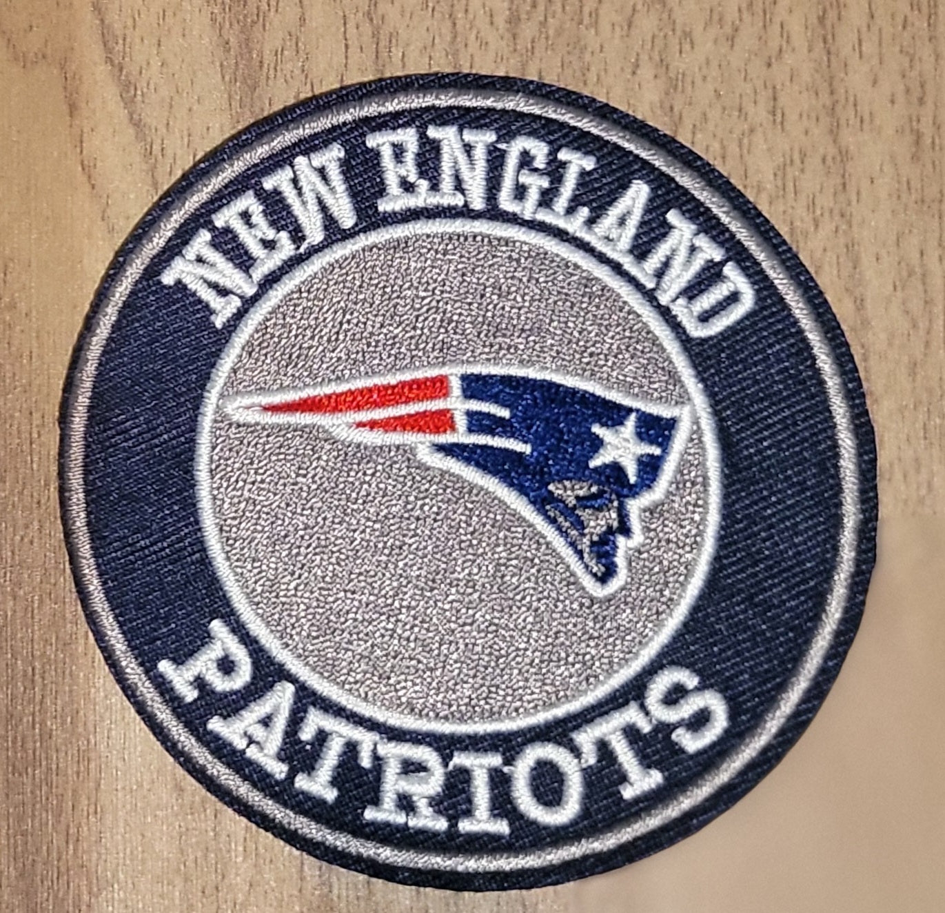 VDTFDW- Iron On Hat Patch- NFL- NE Patriots 2