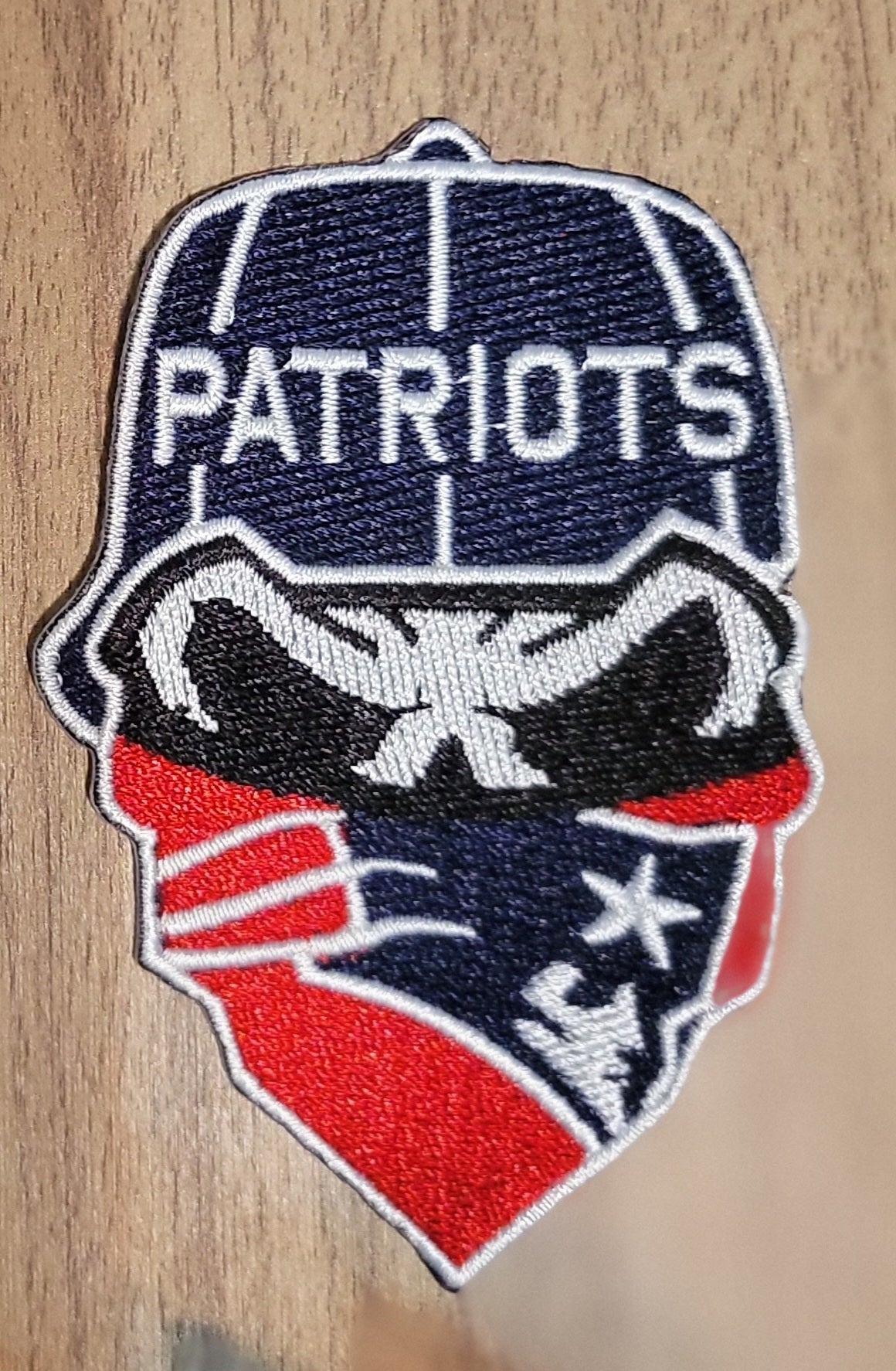 VDTFDW- Iron On Hat Patch- NFL- NE Patriots 3