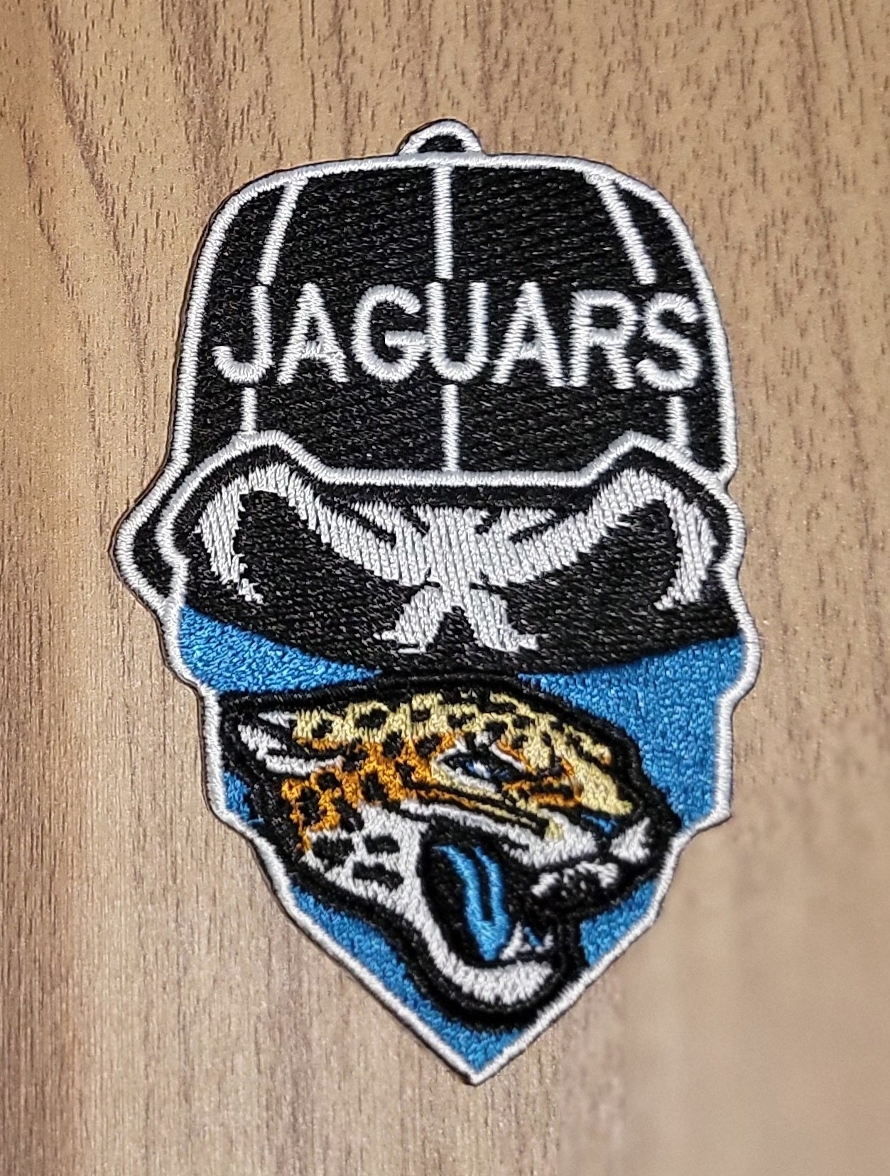 VDTFDW- Iron On Hat Patch- NFL- Jacksonville Jaguars 2