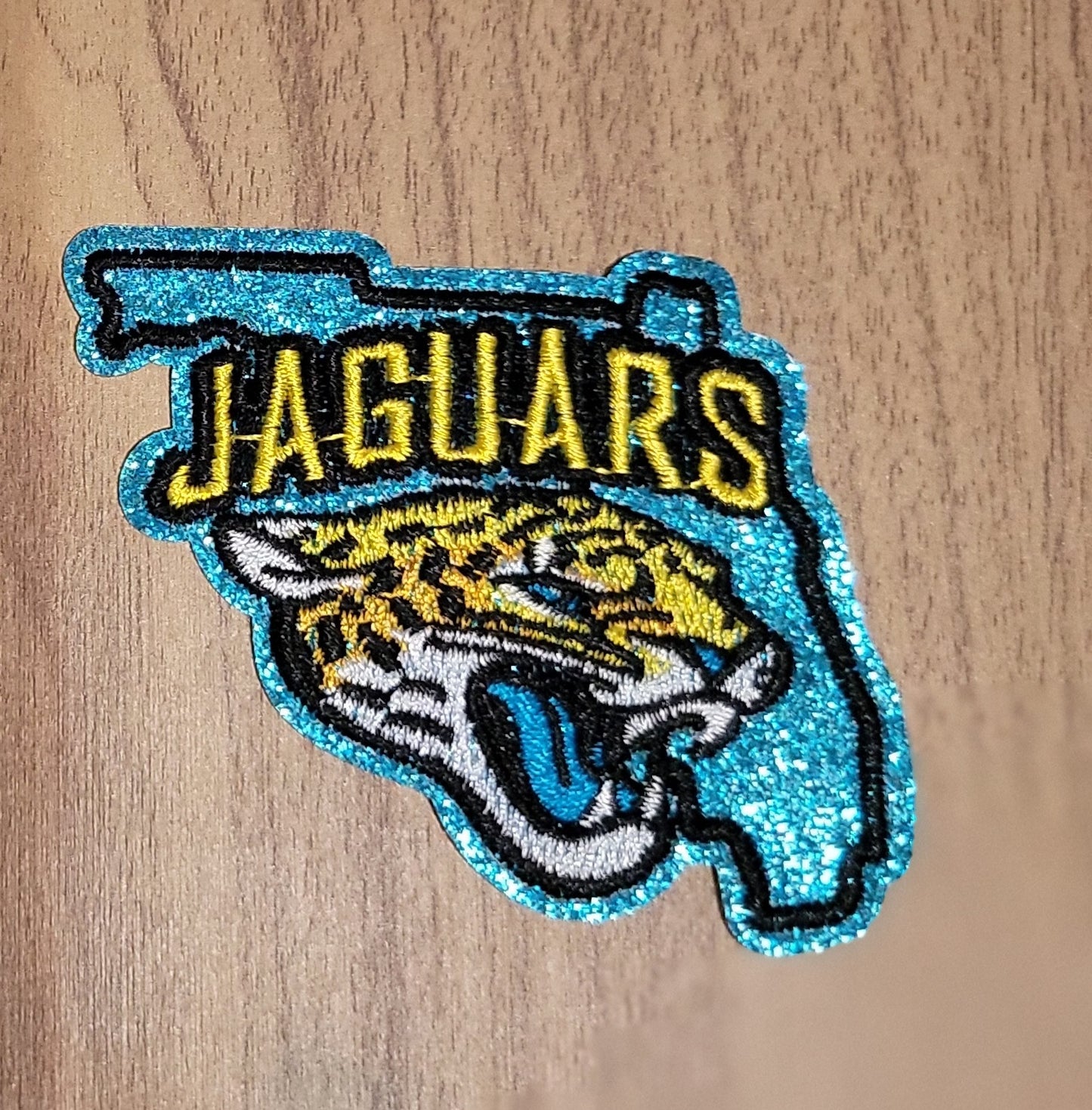 VDTFDW- Iron On Hat Patch- NFL- Jacksonville Jaguars 4