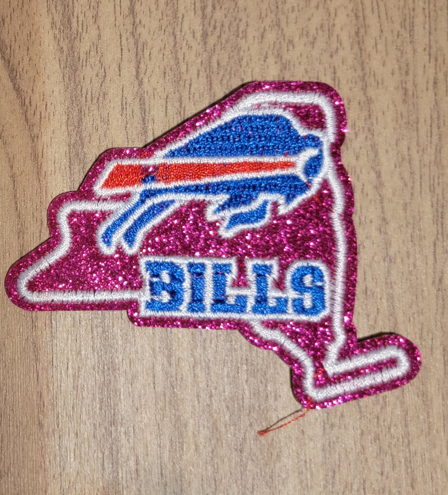 VDTFDW- Iron On Hat Patch- NFL- Buffalo Bills 3