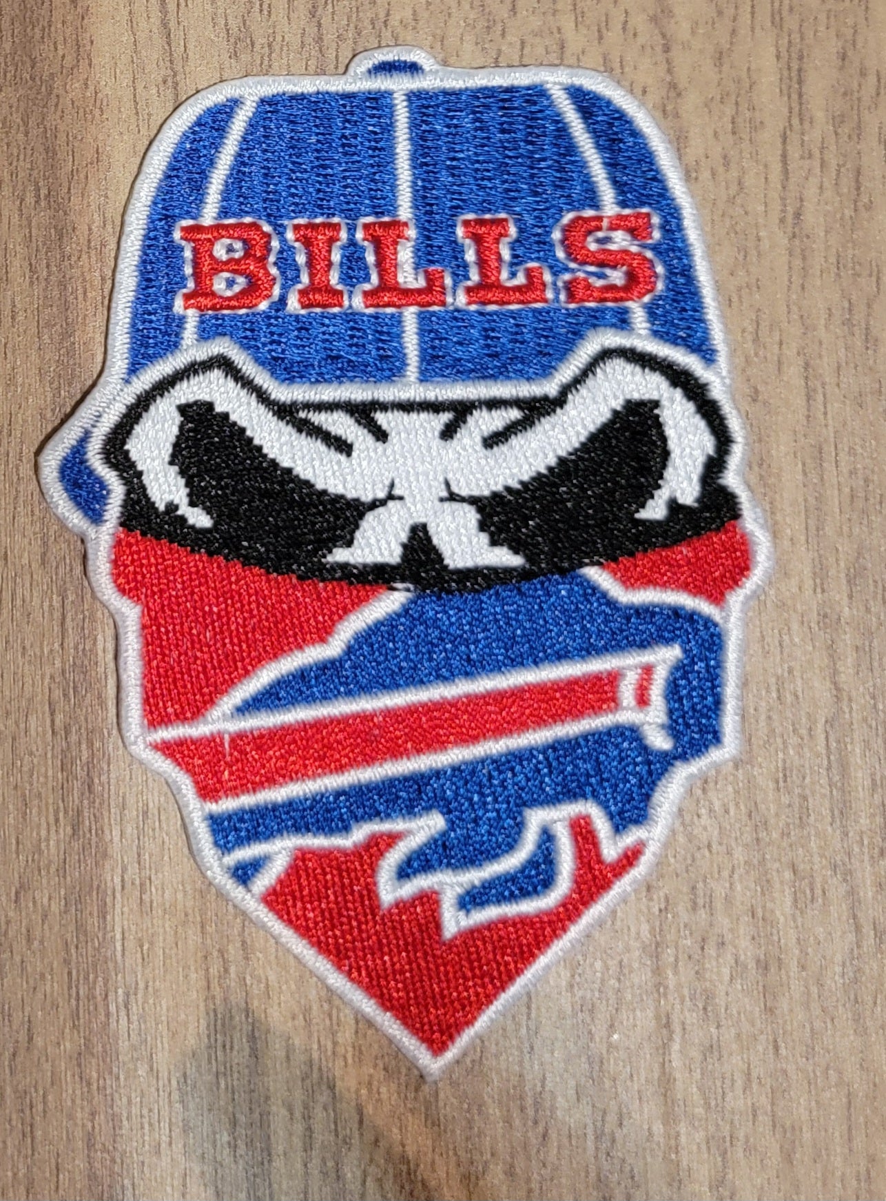 VDTFDW- Iron On Hat Patch- NFL- Buffalo Bills 6