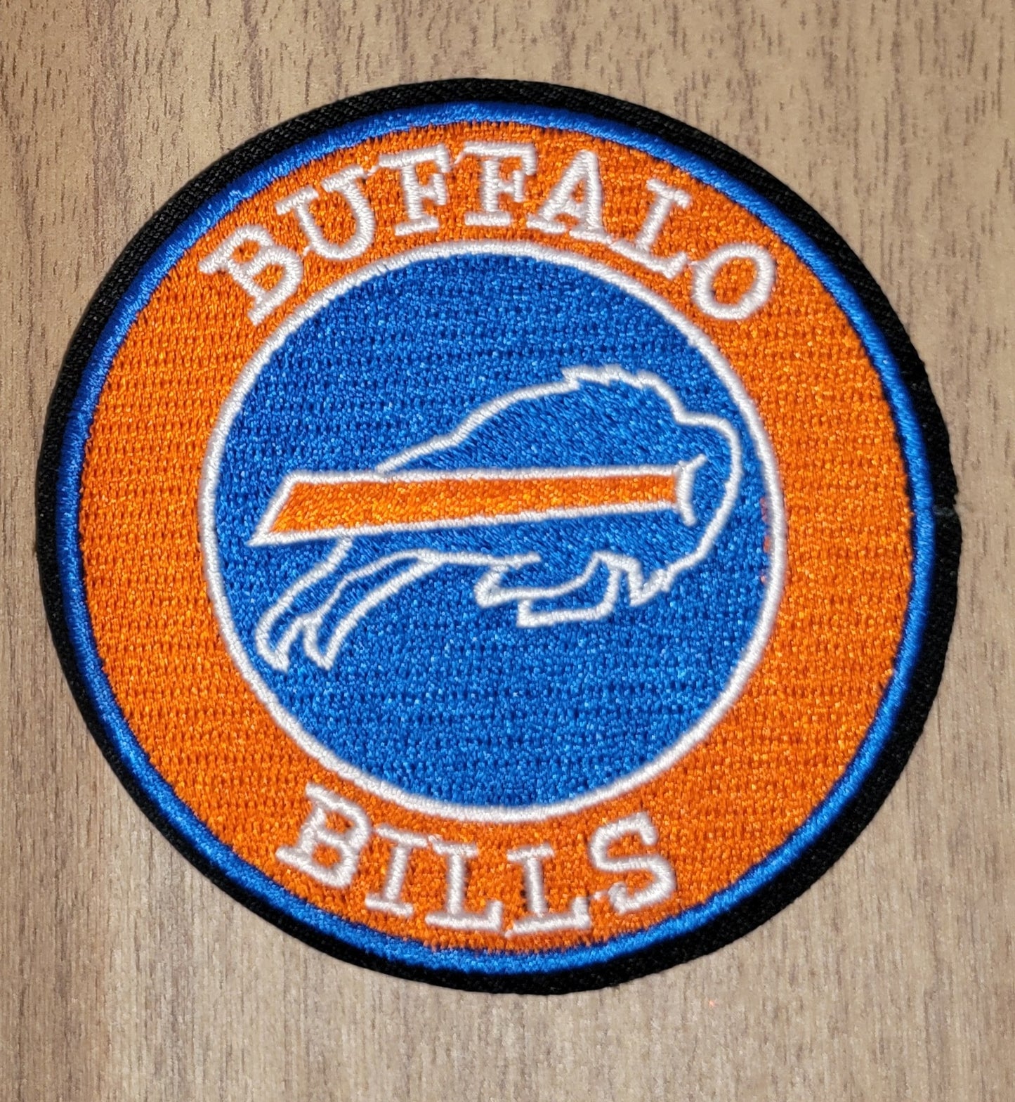 VDTFDW- Iron On Hat Patch- NFL- Buffalo Bills 7