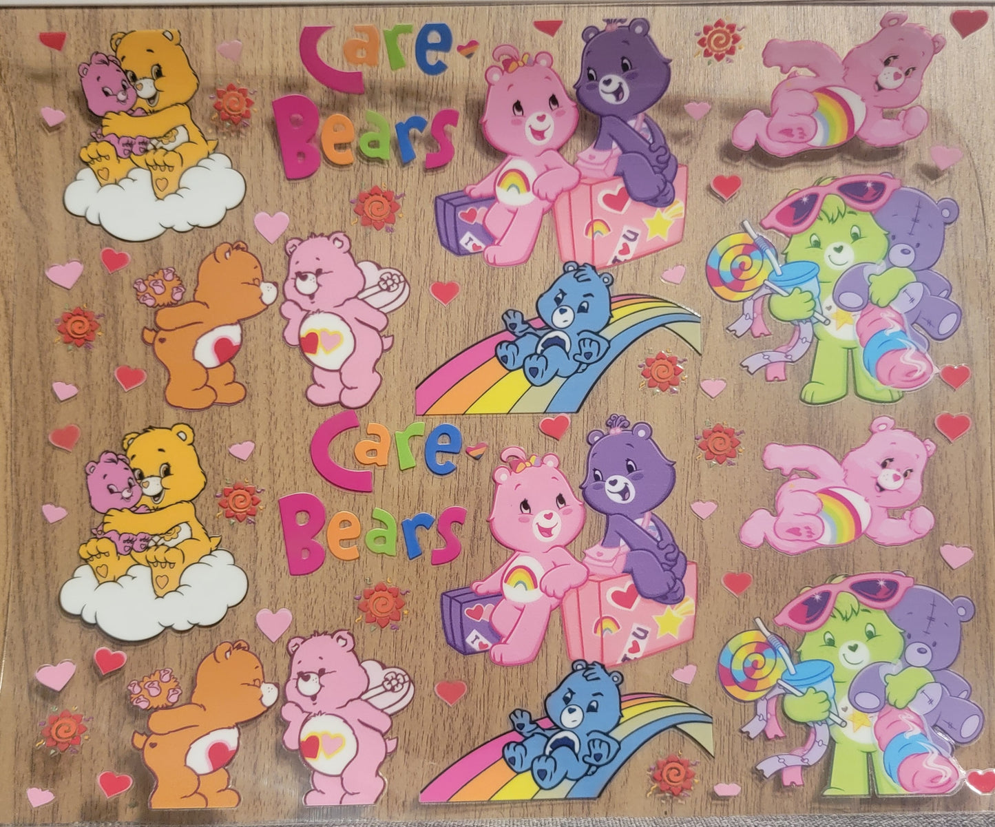 VDTFDW- 20 Oz UVDTF Wraps | Care Bears 10