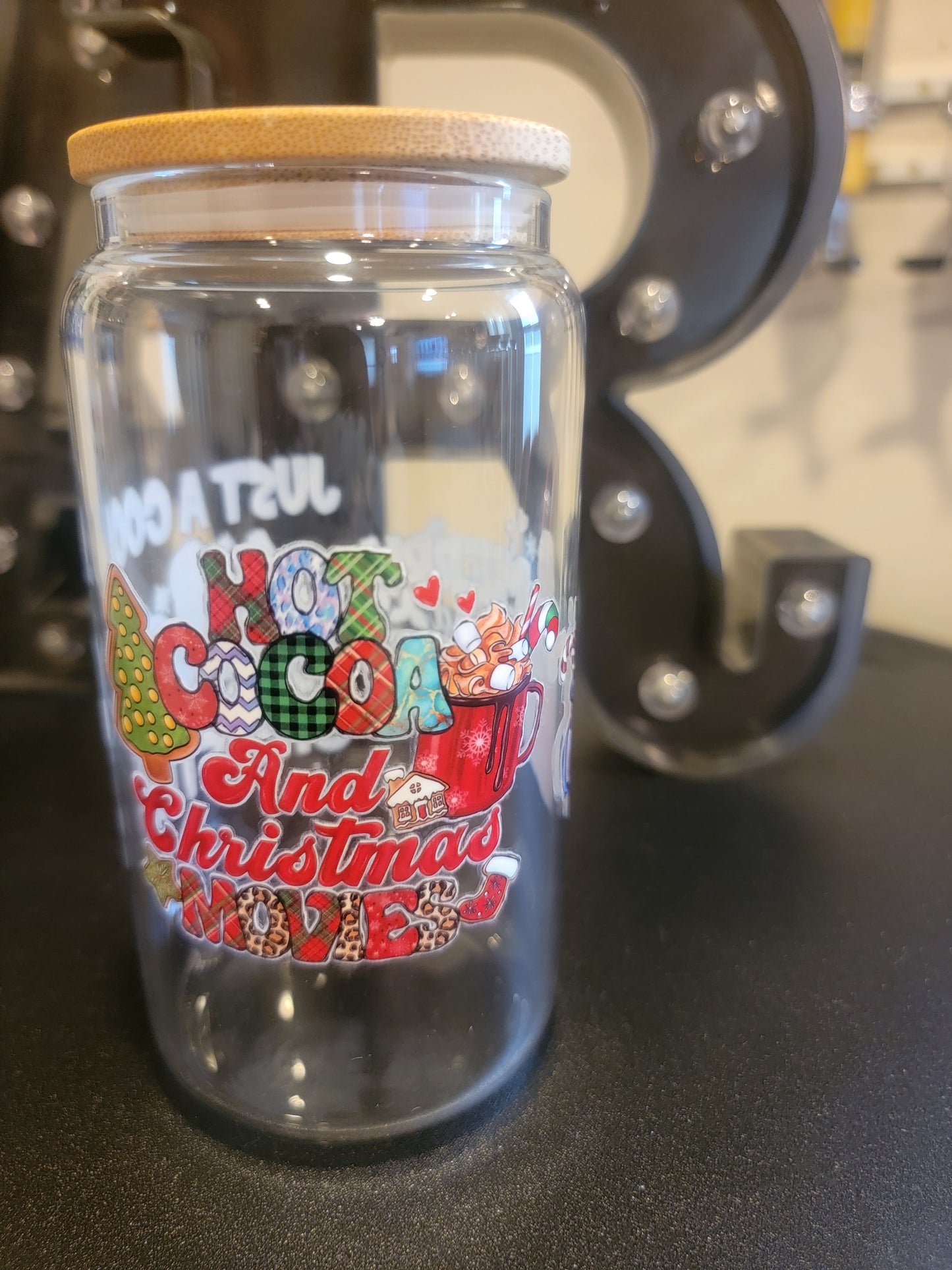 πβ¨ Holiday Glass Jar β Festive Sips in Style! β¨π
