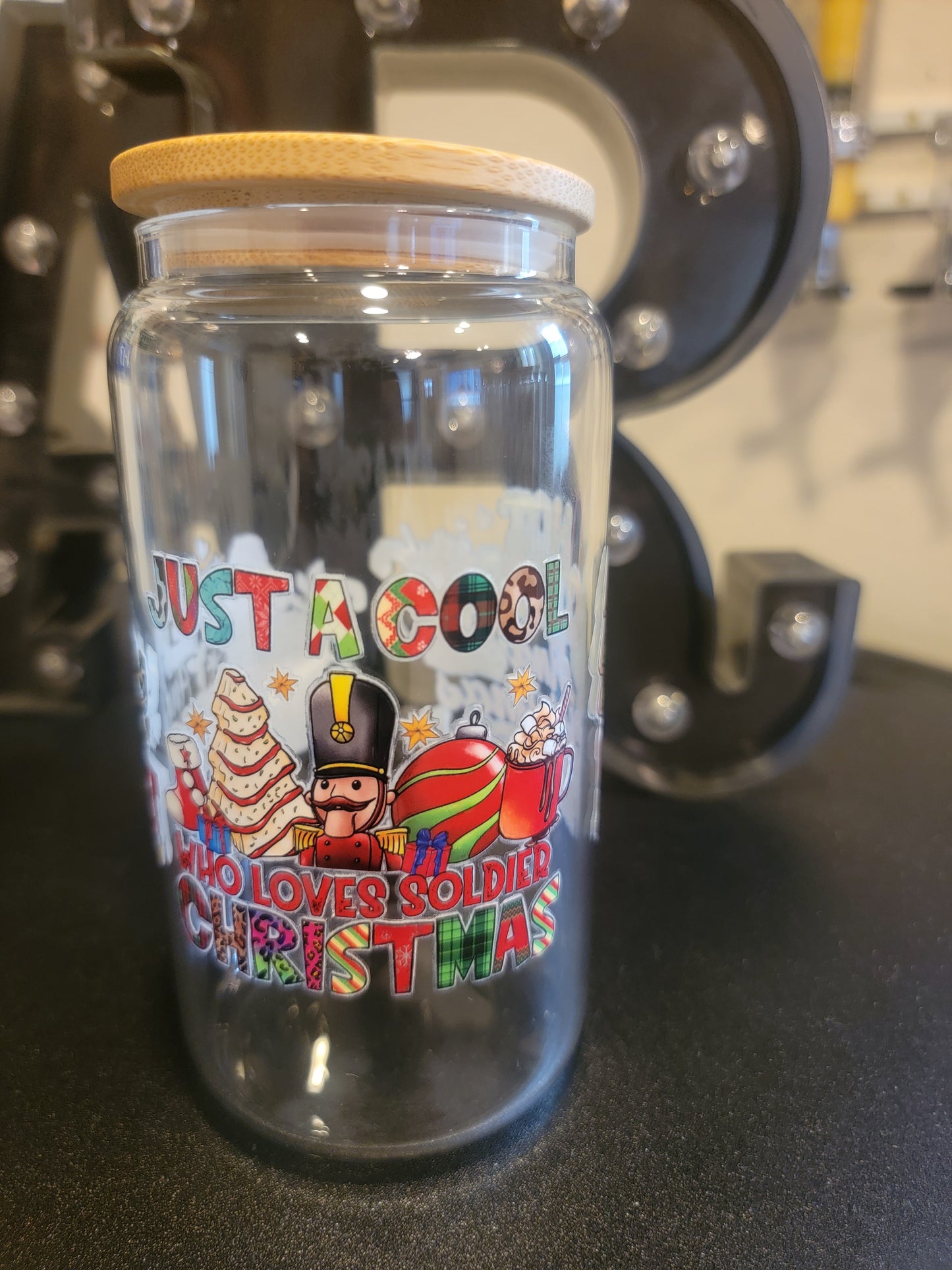 πβ¨ Holiday Glass Jar β Festive Sips in Style! β¨π