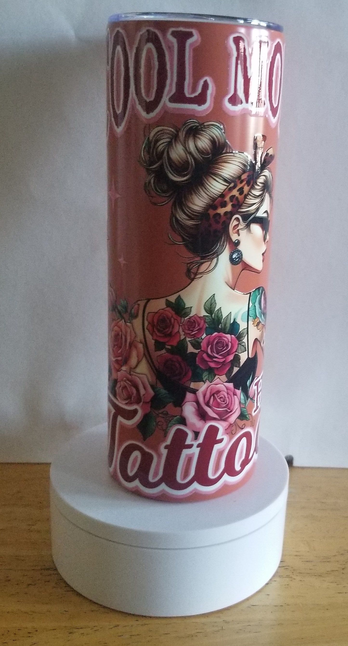 VDTFDW- 20 oz Stainless Steel Tumbler | Tattoo Mom