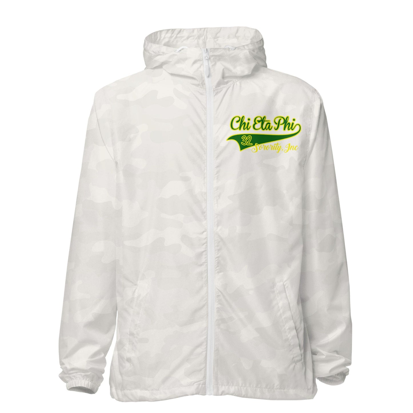Chi Eta Phi Lightweight Zip Up Windbreaker