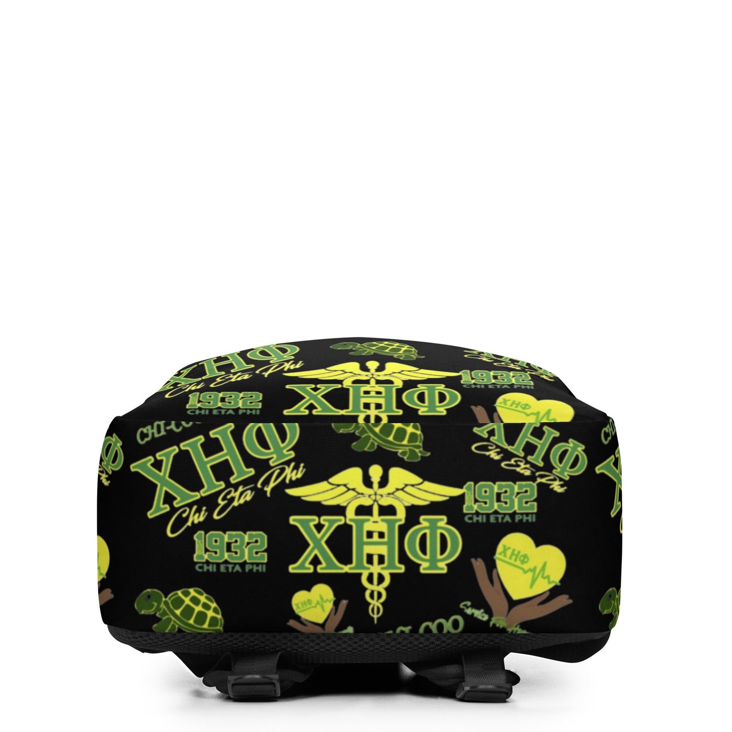 Chi Eta Phi Collage Design Backpack: Carry Your Sorority Spirit with Ease!