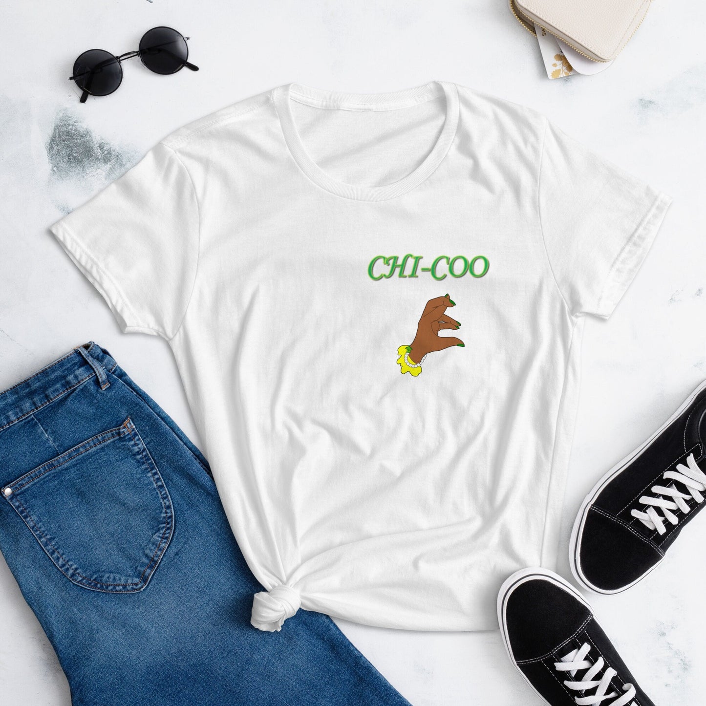 Chi Eta Phi Hand Symbol T-Shirt – Wear the Essence of Healing! Style #2