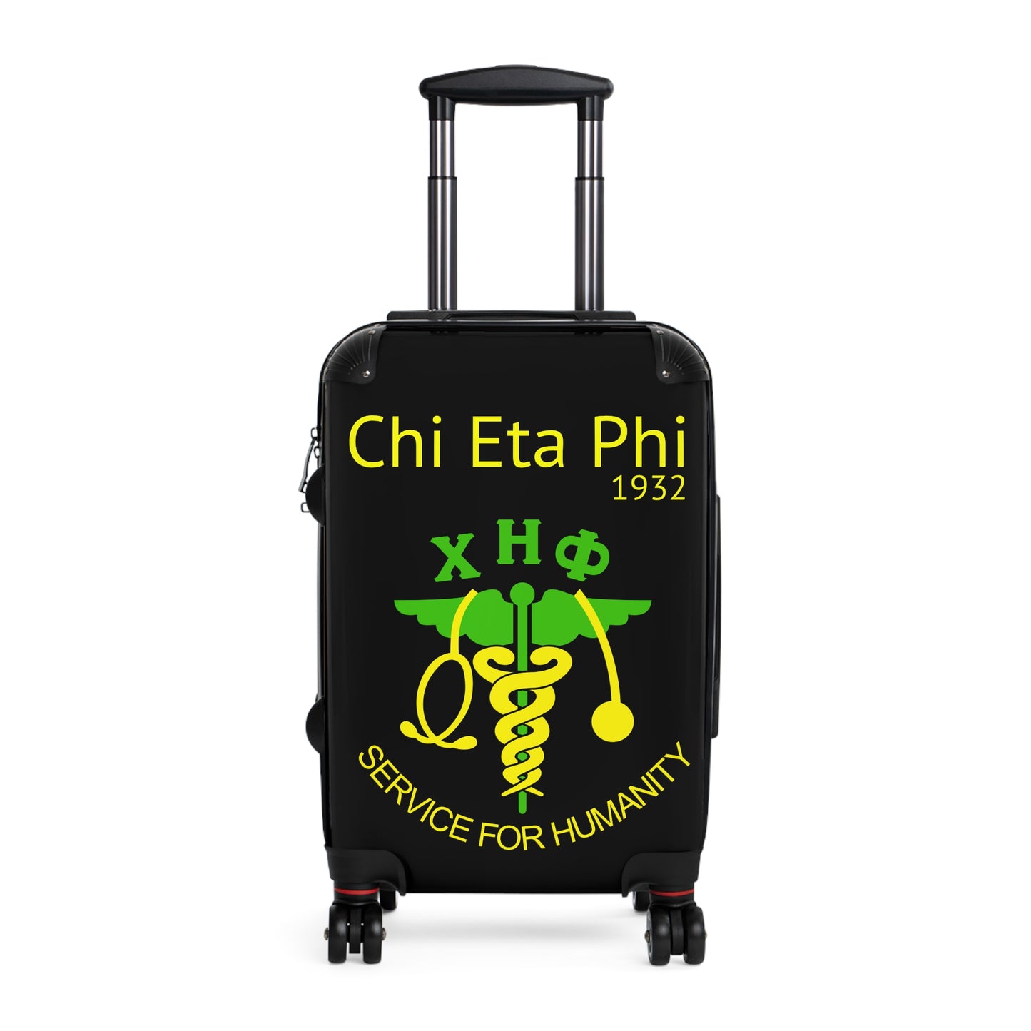 Chi Eta Phi Chic Hardcase Medium Size Luggage - Travel in Style and Show Your Pride!