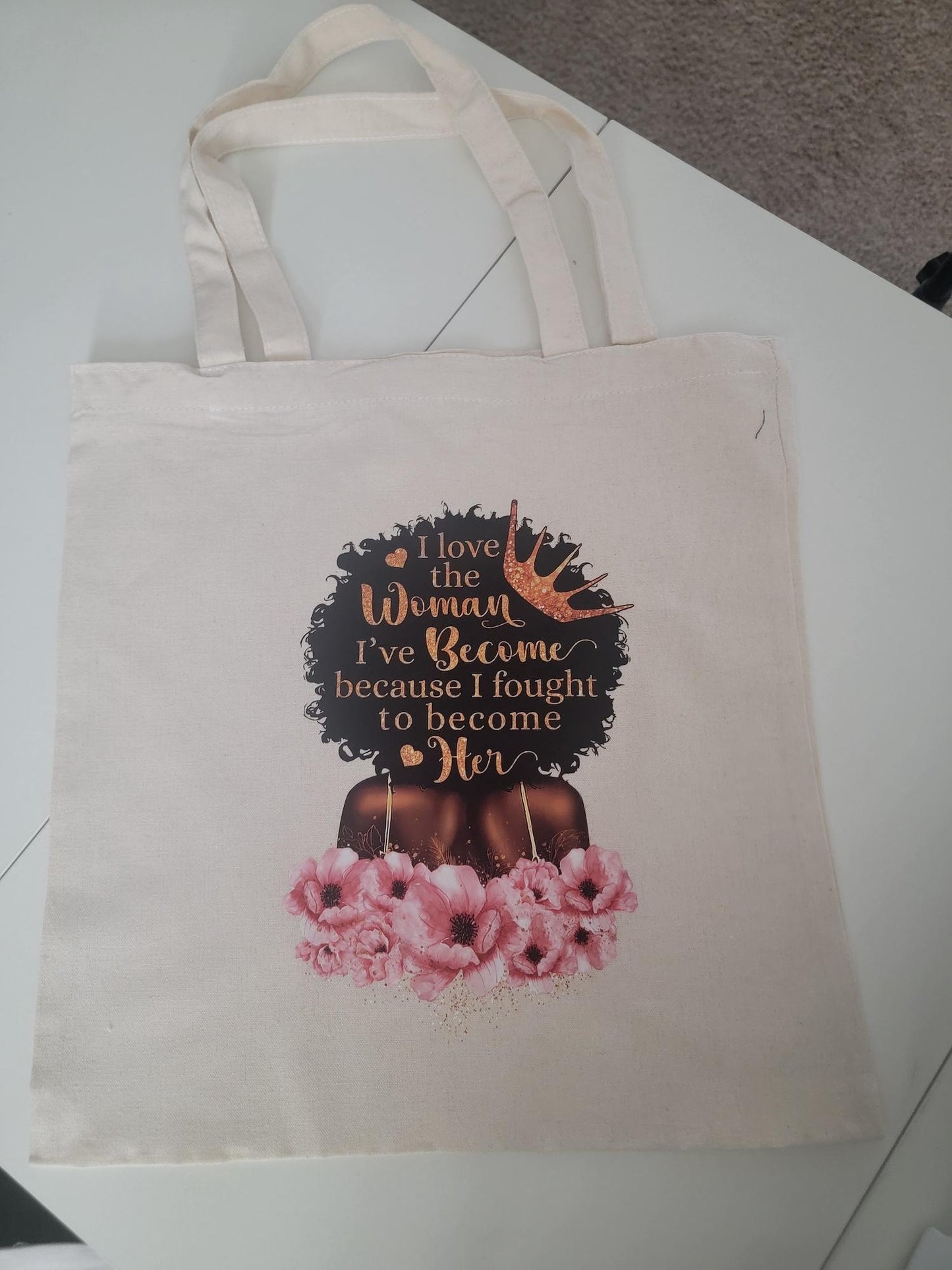 Canvas Tote Bag - Durable Rectangle Cotton Tote with 9.85” Top Handle, 14.9” x 15.7” Size, Lightweight & Eco-Friendly, Stylish Variety Available