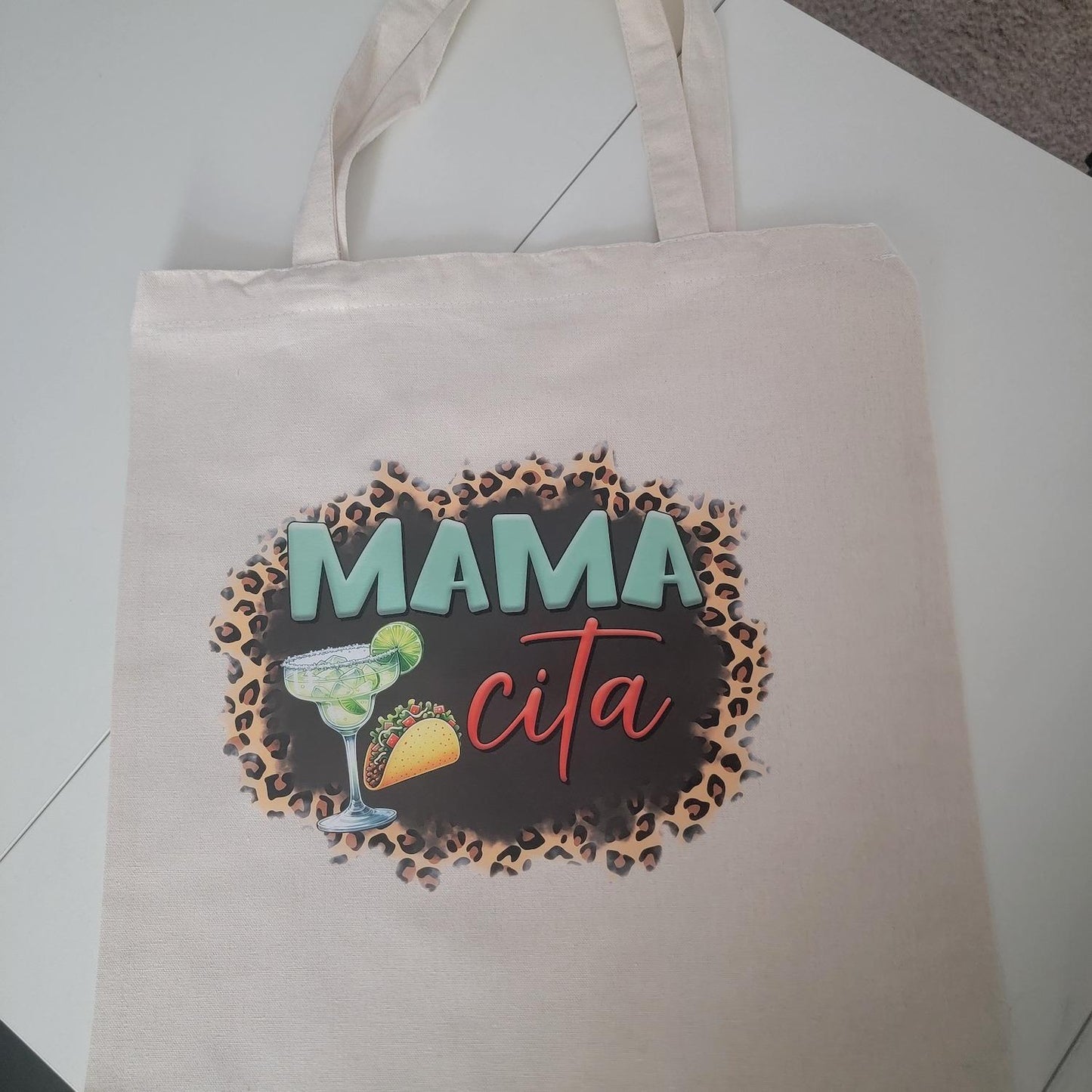 Canvas Tote Bag - Durable Rectangle Cotton Tote with 9.85” Top Handle, 14.9” x 15.7” Size, Lightweight & Eco-Friendly, Stylish Variety Available