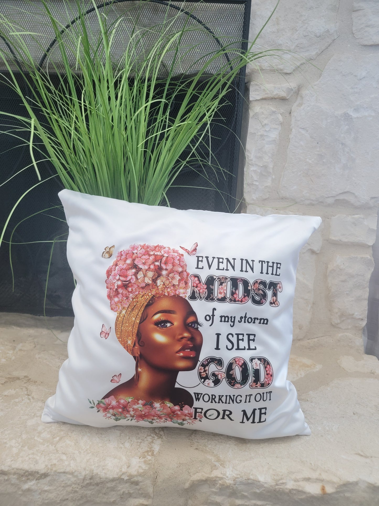 ✨ "Black Women Inspire: Empowering Throw Pillow for Your Space" ✨
