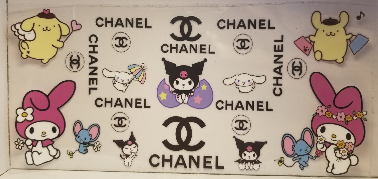 VDTFDW- Chanel 12 | UVDTF | 16oz