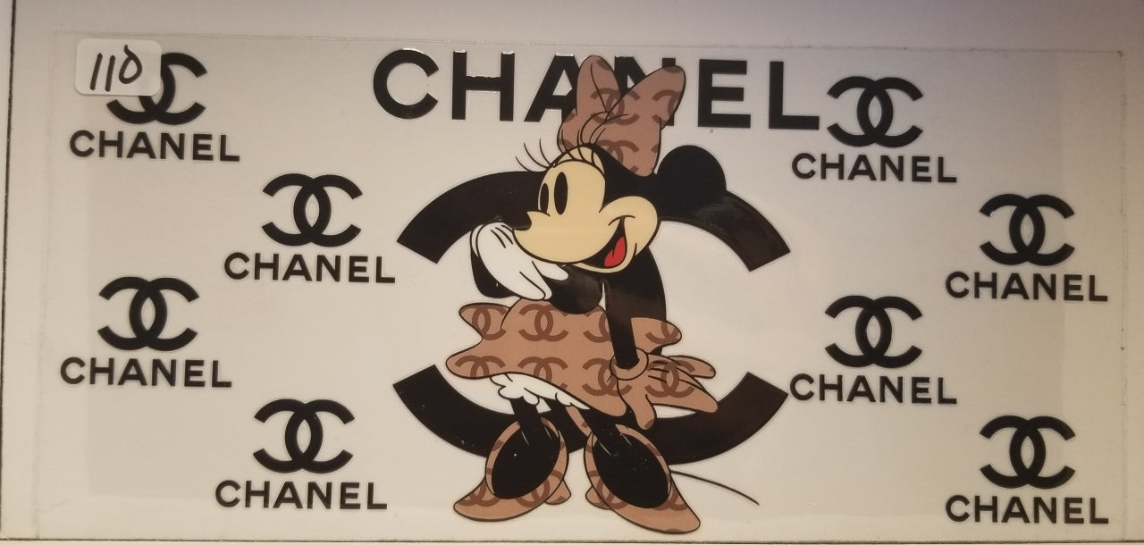 VDTFDW- Chanel 8 | UVDTF | 16oz