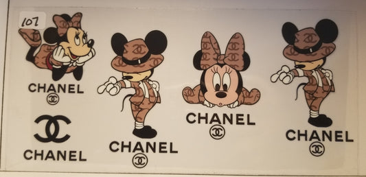 VDTFDW- Chanel 9 | UVDTF | 16oz