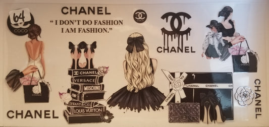 VDTFDW- Chanel 18 | UVDTF | 16oz